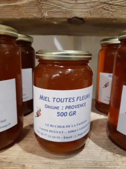 Miel Toutes Fleurs - Pot de 500g