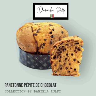 Panettone aux Pépites de Chocolat "Daniela Rulfi" - 600g