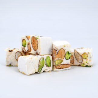 Nougat Blanc Artisanal Pistache LE CURIEUX - Vrac 100 g