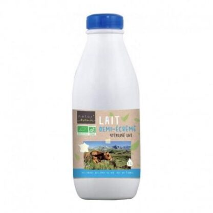 Lait Demi-Ecrémé Stérilisé UHT BIO - 1L