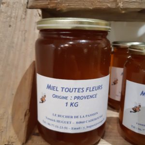 Miel Toutes Fleurs - Pot de 1kg