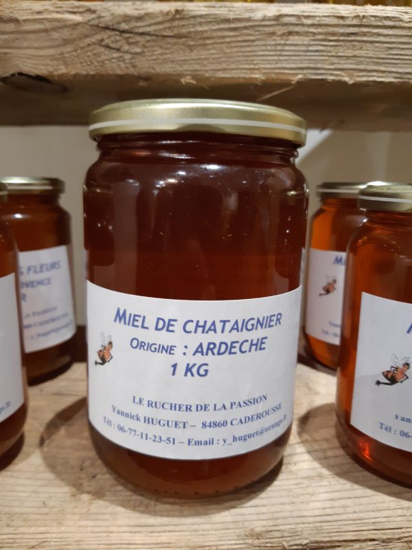 Miel de Châtaigne - Pot de 1kg
