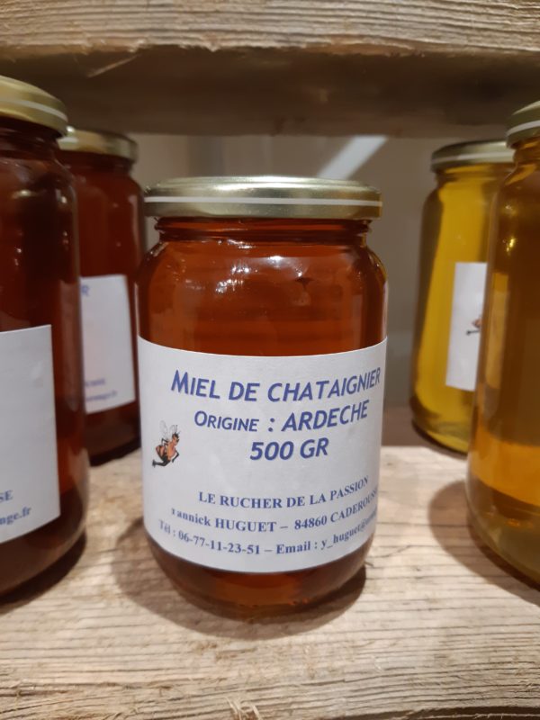 Miel de Châtaigne - Pot de 500g