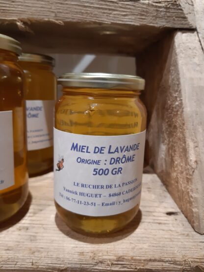 Miel de Lavande - Pot de 500g