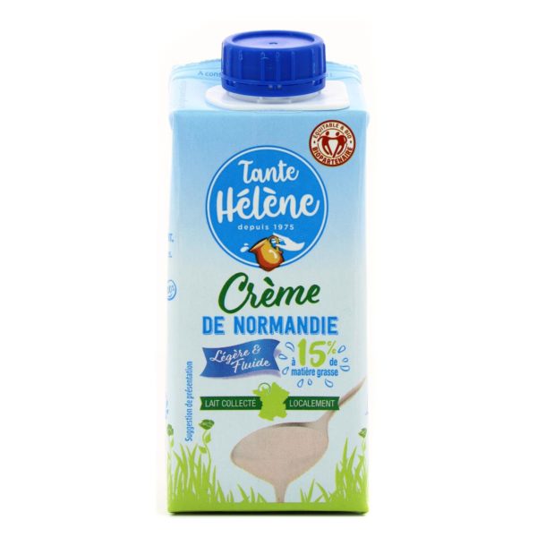 Crème Légère de Normandie 15% MG UHT BIO - 20cl