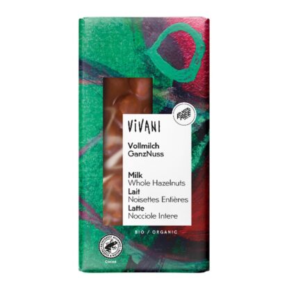 Tablette de Chocolat au Lait aux Eclats de Noisettes BIO - 100g