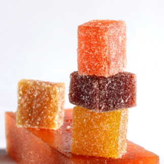 Pâtes de Fruits Artisanales Fraise, Prune, Coing, Pêche, Abricot, Figue, Poire LES CANAILLES - Vrac 100g