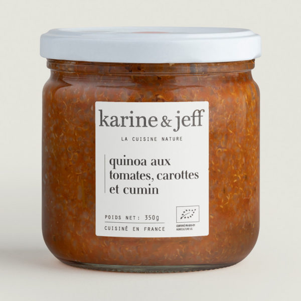 Quinoa aux Tomates, Carottes et Cumin BIO - 350g