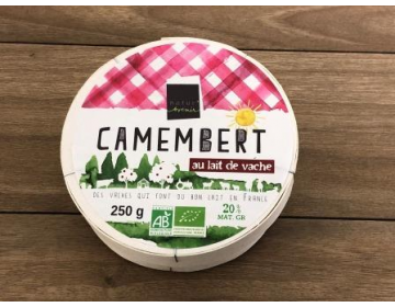 Camembert au Lait de Vache BIO - 250g