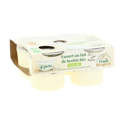 Yaourt de Brebis Nature BIO - 4x105g