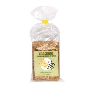 Crackers Emmental & Graines de Courge BIO - 200g