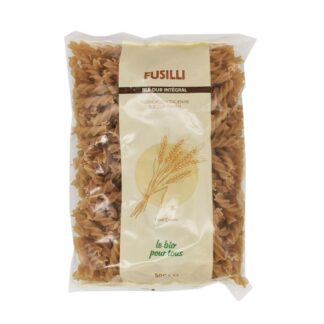 Fusilli Intégrale BIO - 500g
