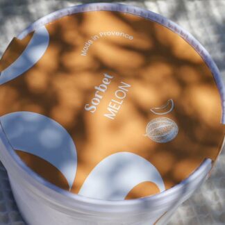 Glace Artisanale Melon "La Glace des Alpilles" - 140ml