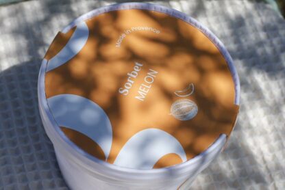 Glace Artisanale Melon "La Glace des Alpilles" - 140ml