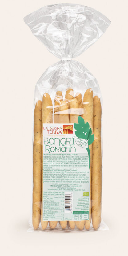 Gressins Artisanaux au Romarin BIO - 150g