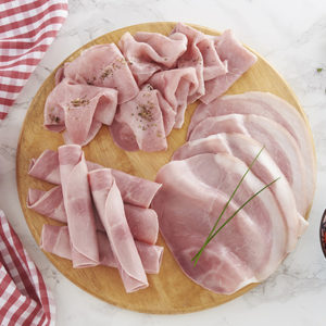 Jambon Cuit Découenné Dégraissé - Sous Vide - 4 tranches