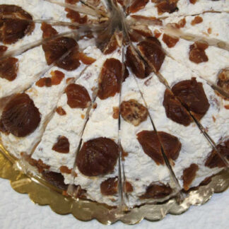 Gâteau de Nougat aux Marrons Glacés - Portion 200g