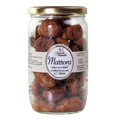 Marrons Entiers Naturel - Bocal 720ml/420g