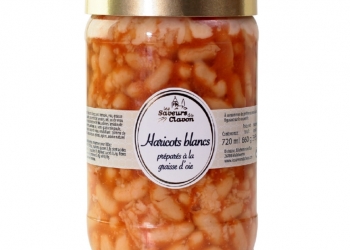 Haricots Lingot Tomate Graisse d’Oie – Bocal 72cl