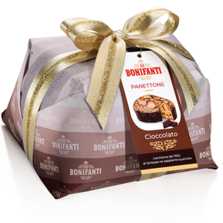 Panettone Glassato con Pezzi di Cioccolato "Bonifanti" 1kg