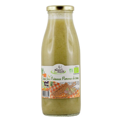 Soupe Fine Biologique Poireaux Pomme de Terre - 72cl