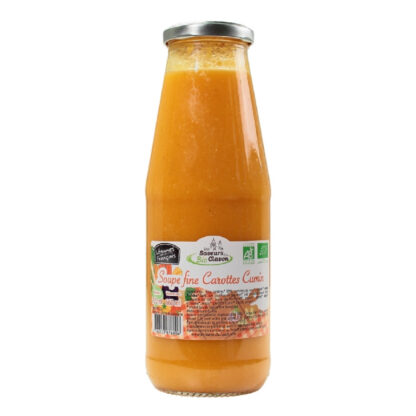 Soupe Fine Biologique Carotte et Cumin ♻ - 72cl