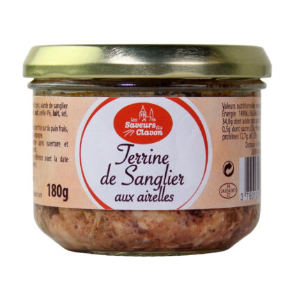 Terrine de Sanglier aux Airelles "Les Saveurs du Clavon" - 180g