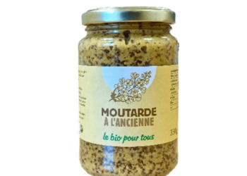 Moutarde à l’Ancienne “Le Bio Pour Tous” – 360g