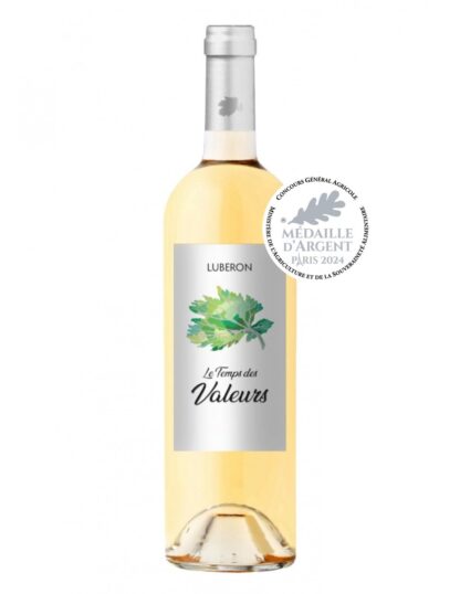 Vin Blanc "Les Temps des Valeurs" AOP Luberon 2023 - 75cl