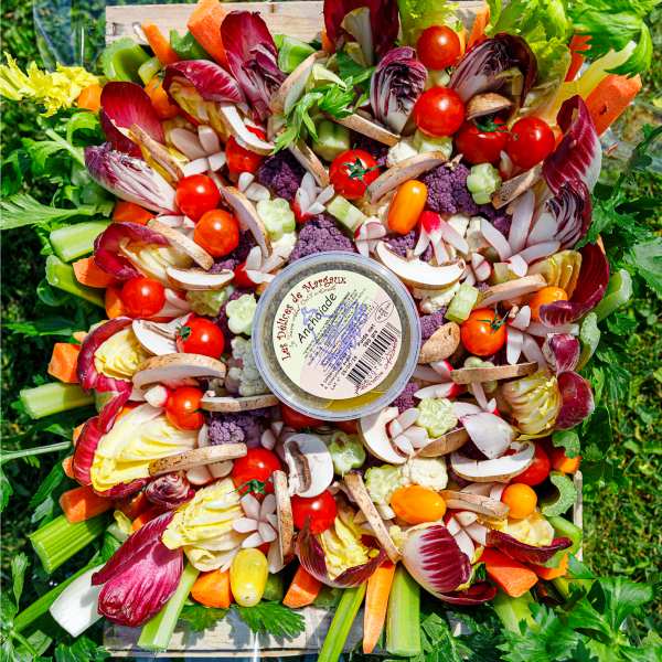 plateau legume 15 personnes