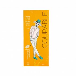 Tablette de Chocolat Lait 41% "Coupable" ♻ - Caramel Fleur de Sel - 100g