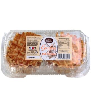 Gaufres Rondes Pur Beurre "Les Saveurs du Clavon" - 250g