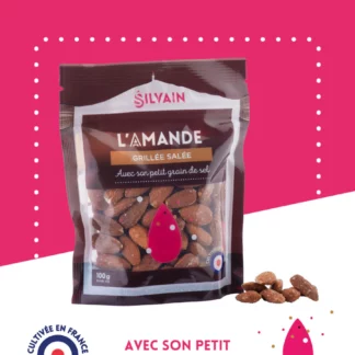 Amandes Grillées Salées "Silvain" - 100g