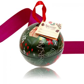 Boule en Métal Sablés de Noël à la Cannelle "La Biscuiterie de Provence" ♻ - 80g